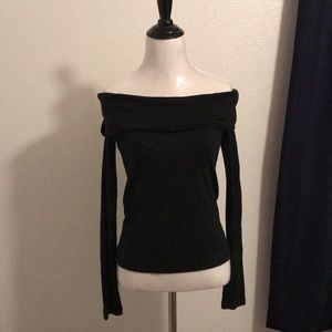 Black Banana Republic Off shoulder Sweater Size M